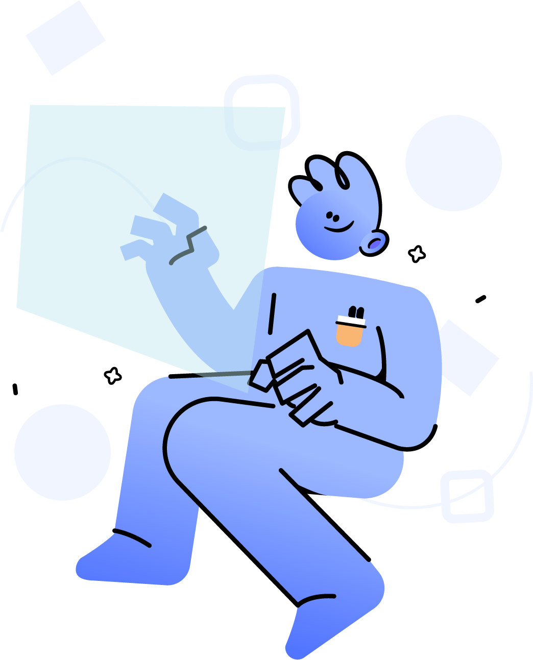 Blue Character